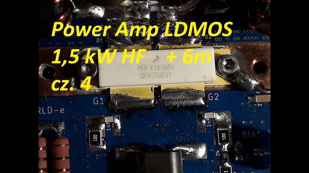 Naprawa HF Power Amplifier LDMOS 1500 W cz  4