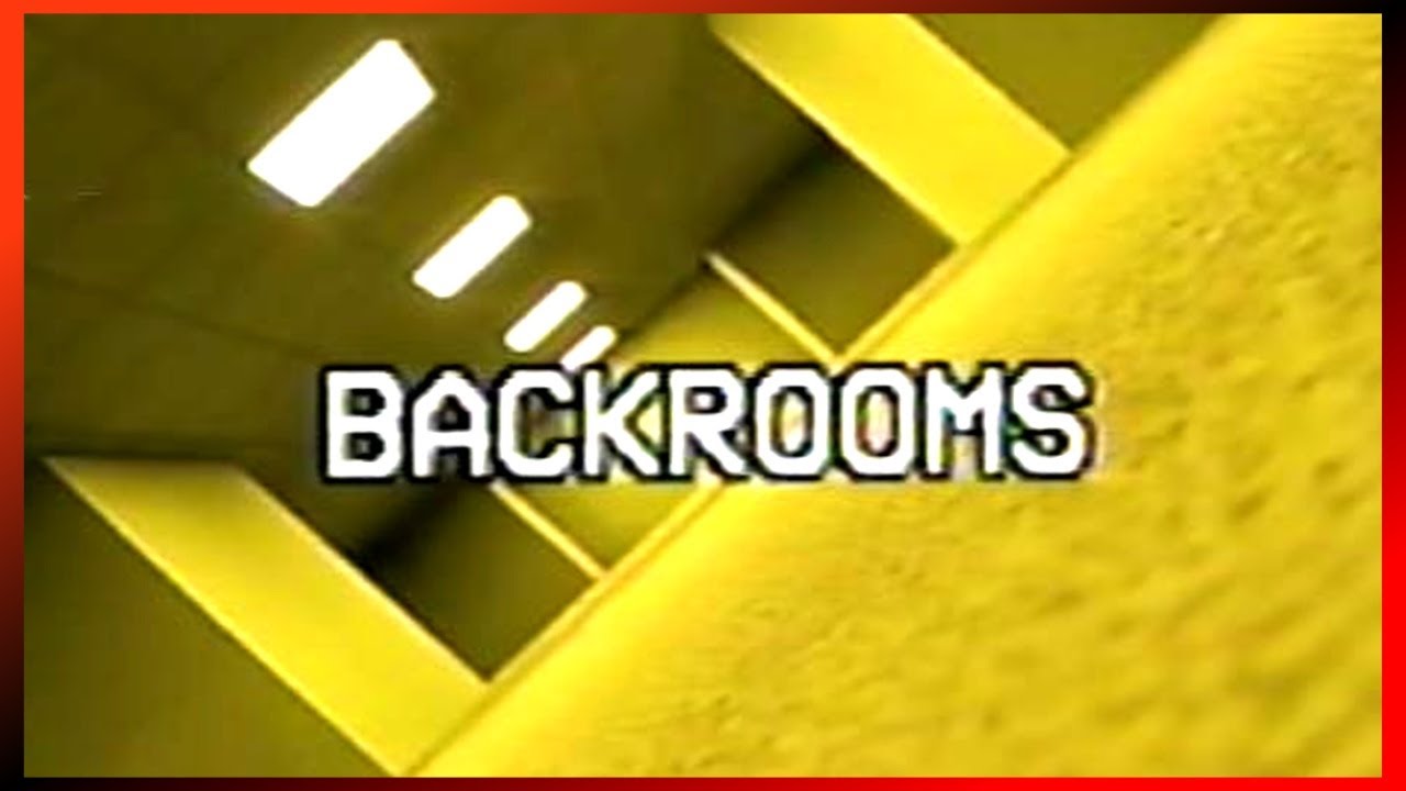 SAKIN BACKROOMS'A DÜŞMEYİN!
