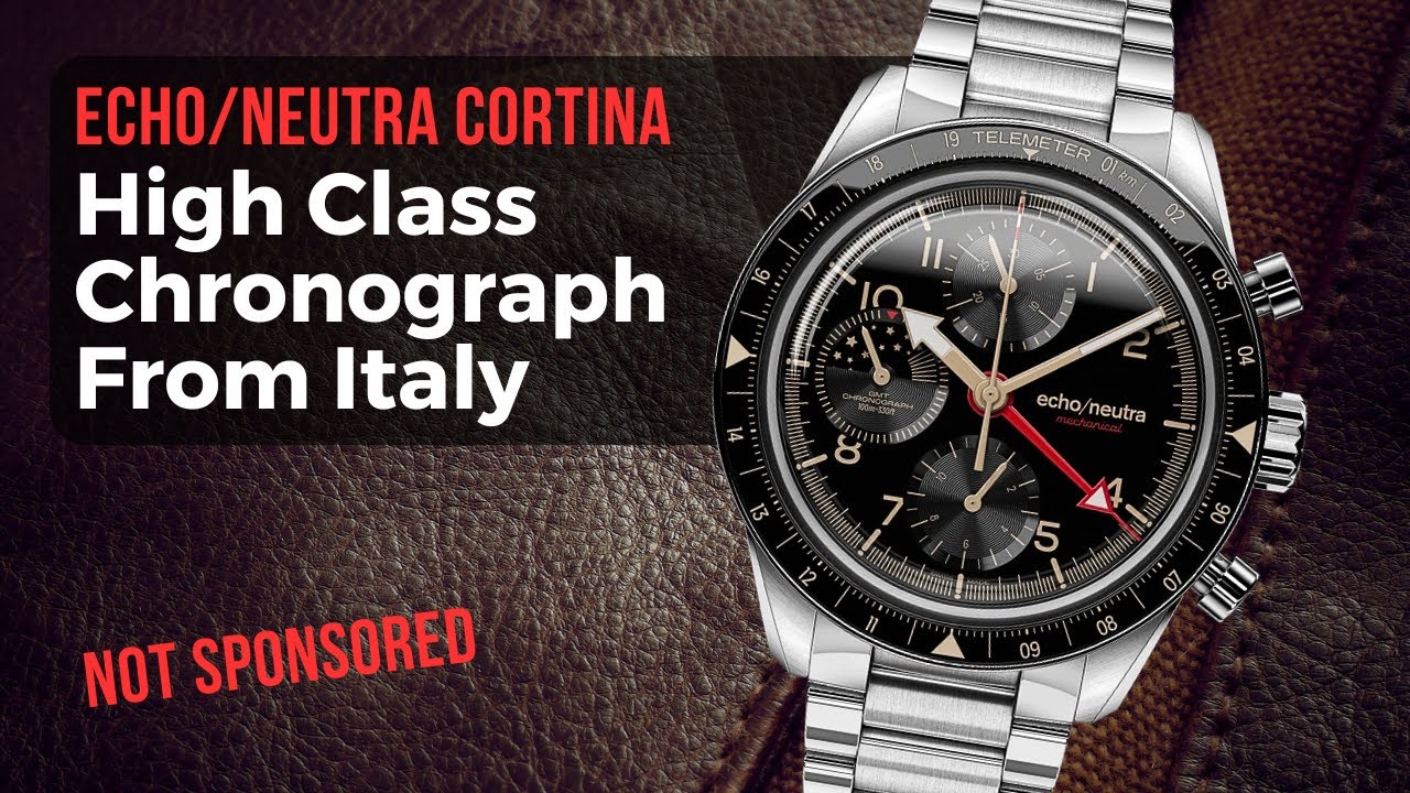 Echo / Neutra Cortina 1956 GMT Chronograph / Подробный обзор часов. Без спонсорства.