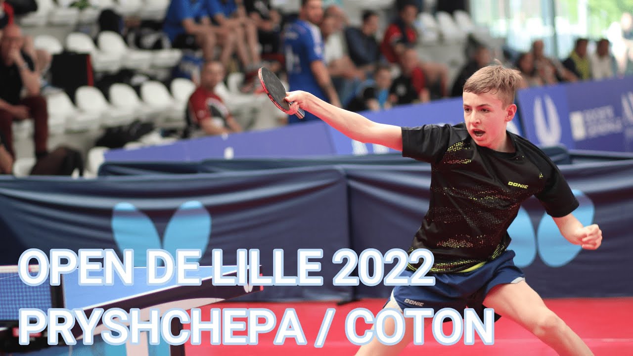 Open de Lille 2022 - Y.PRYSHCHEPA/F.COTON