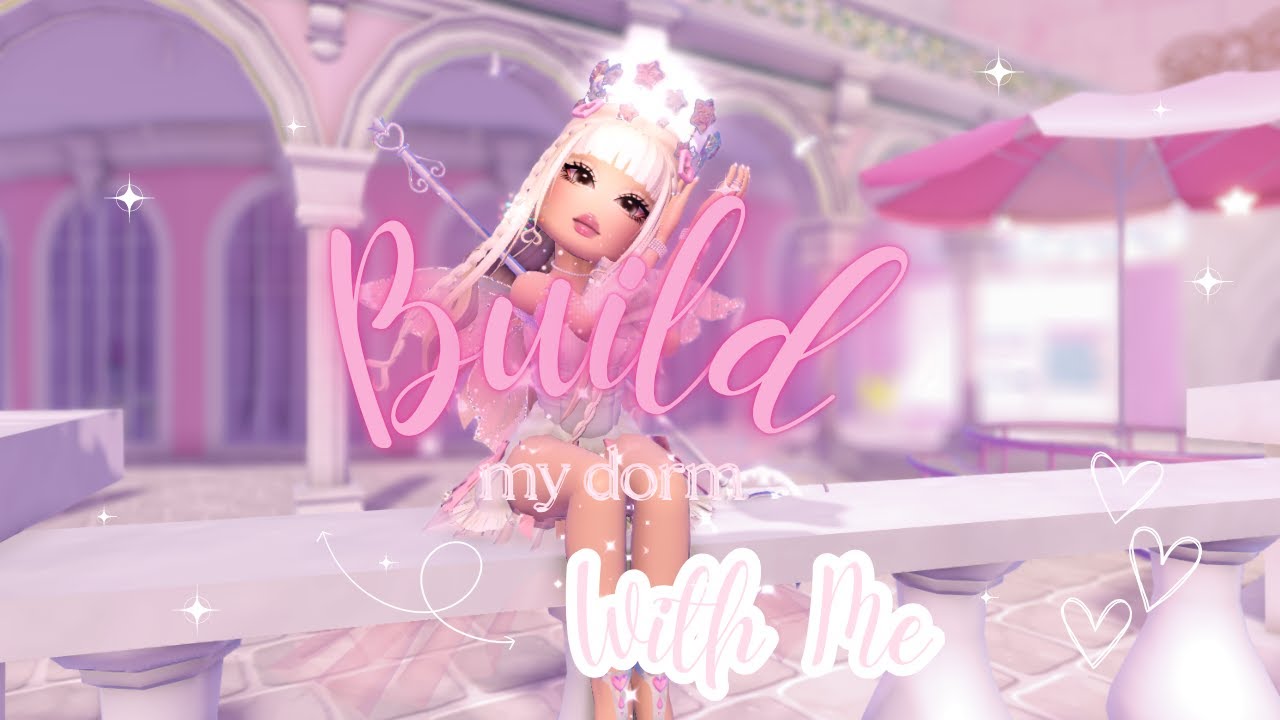 Build a dorm in Royale High with me!