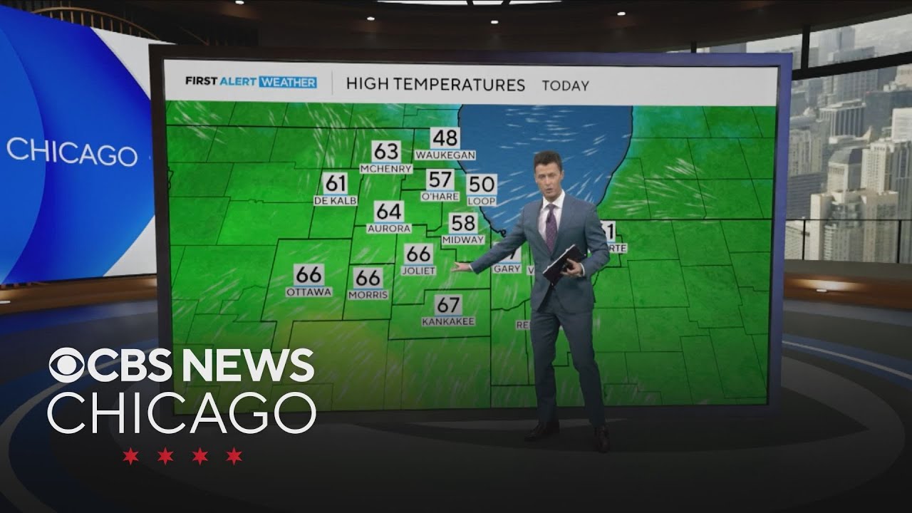Cooler lakeside next 2 days in Chicago