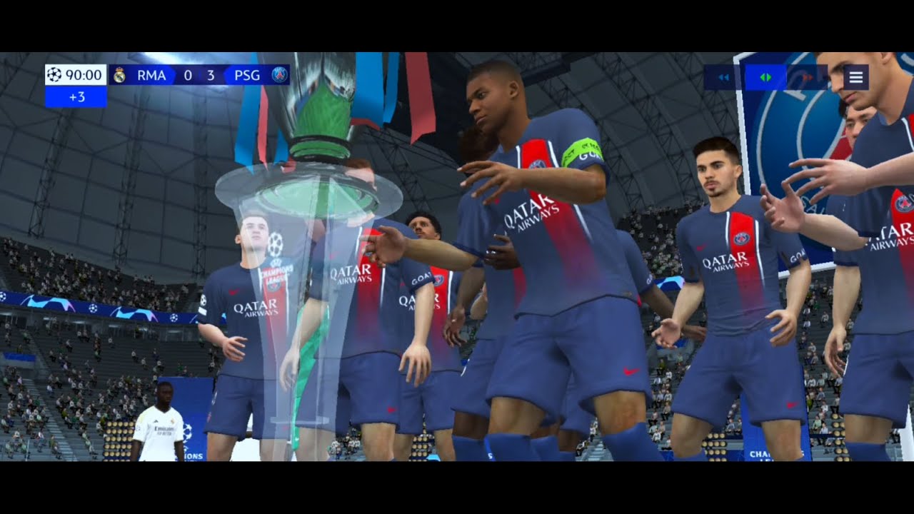 R.Madrid vs PSG UEFA Champions League Final EA Sports FC Mobile 24