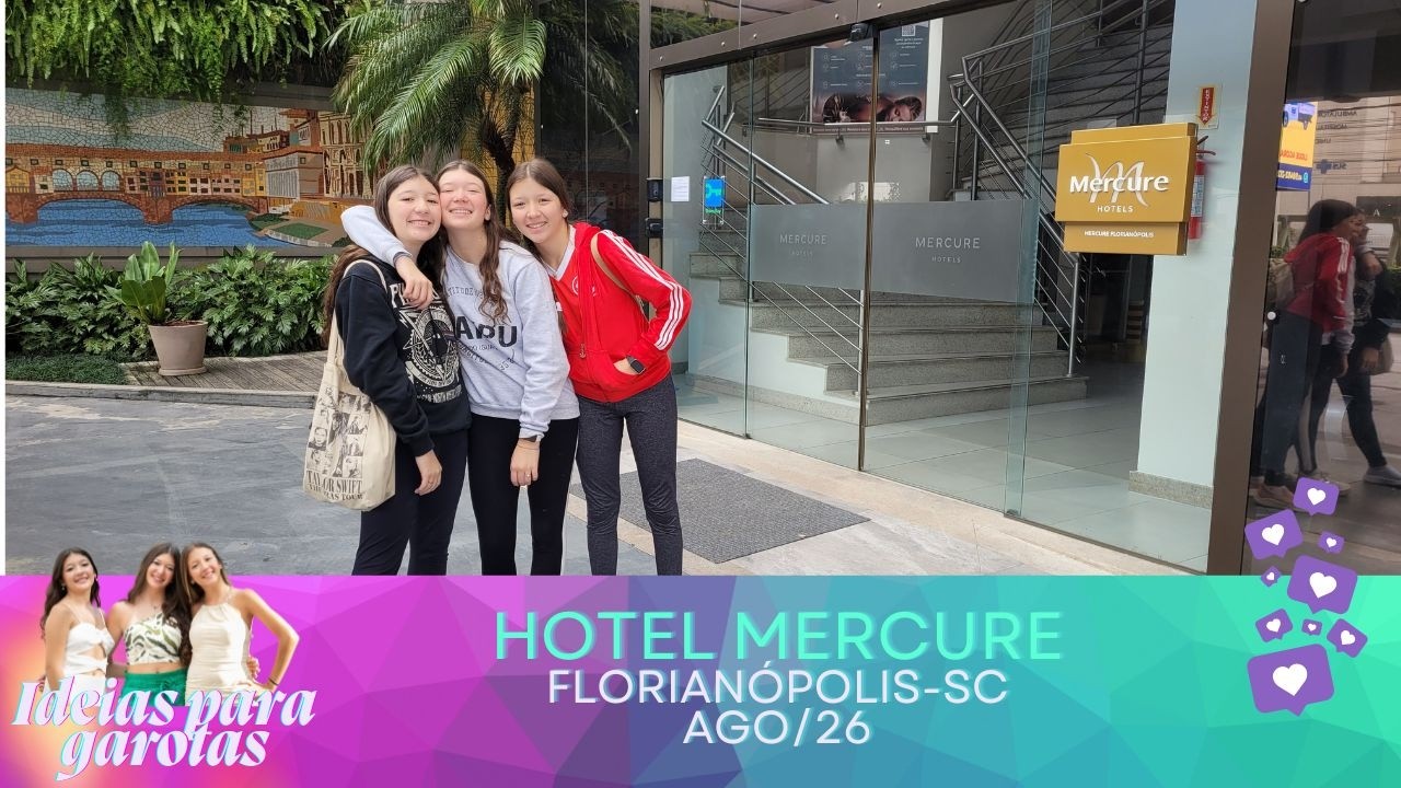 TOUR PELO HOTEL MERCURE EM FLORIANÓPOLIS - AGO/25