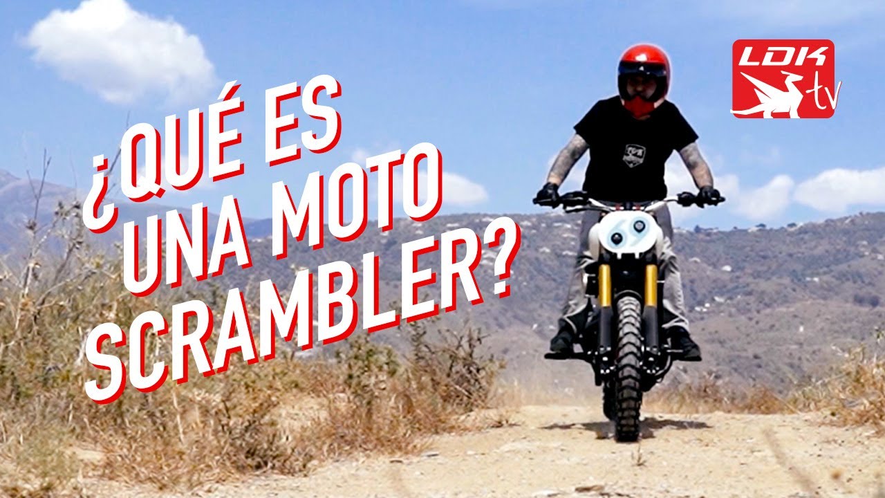¿Qué es una moto SCRAMBLER? [Lord Drake Kustoms]