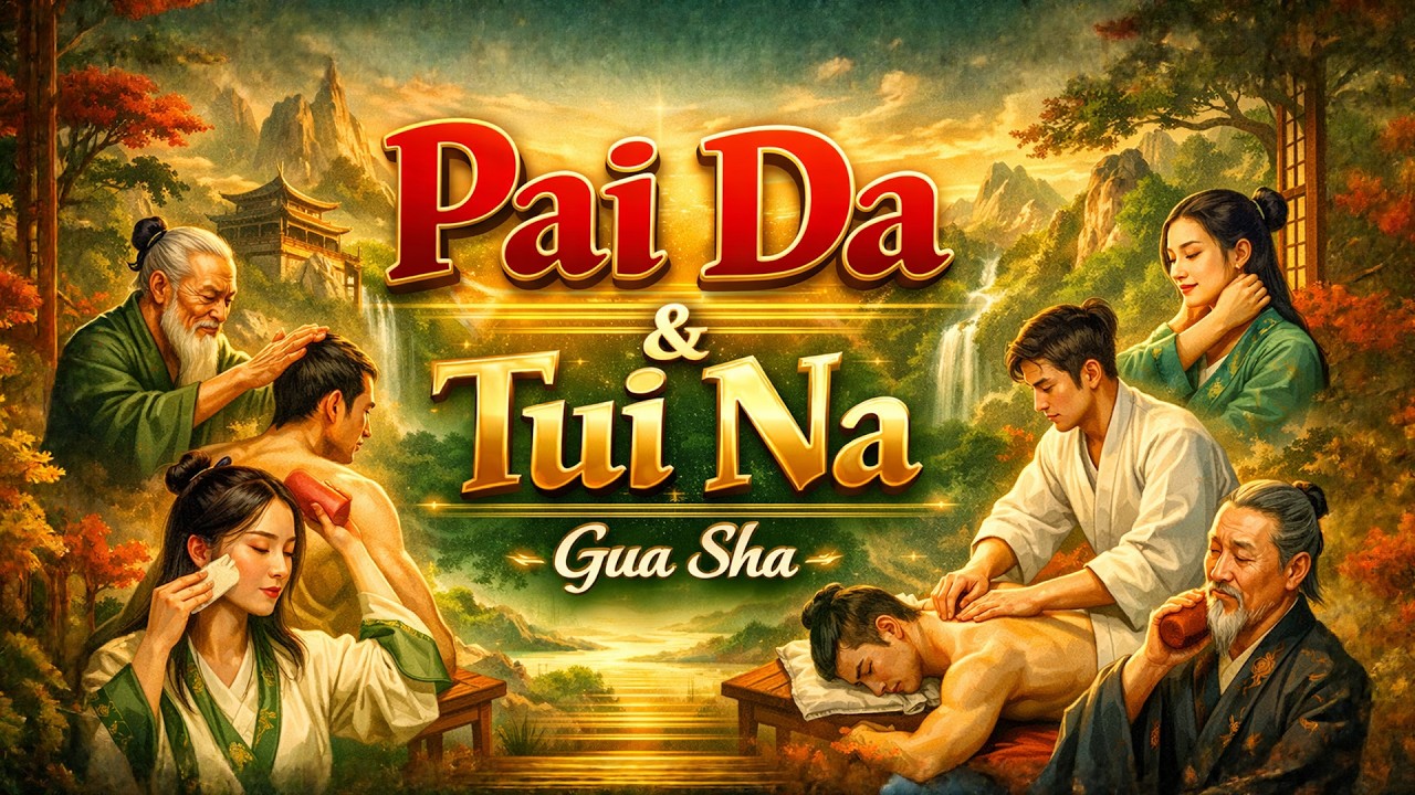 Pai Da, Tui Na y Gua Sha | 3 Técnicas Ancestrales Chinas para Desbloquear la Energía del Cuerpo