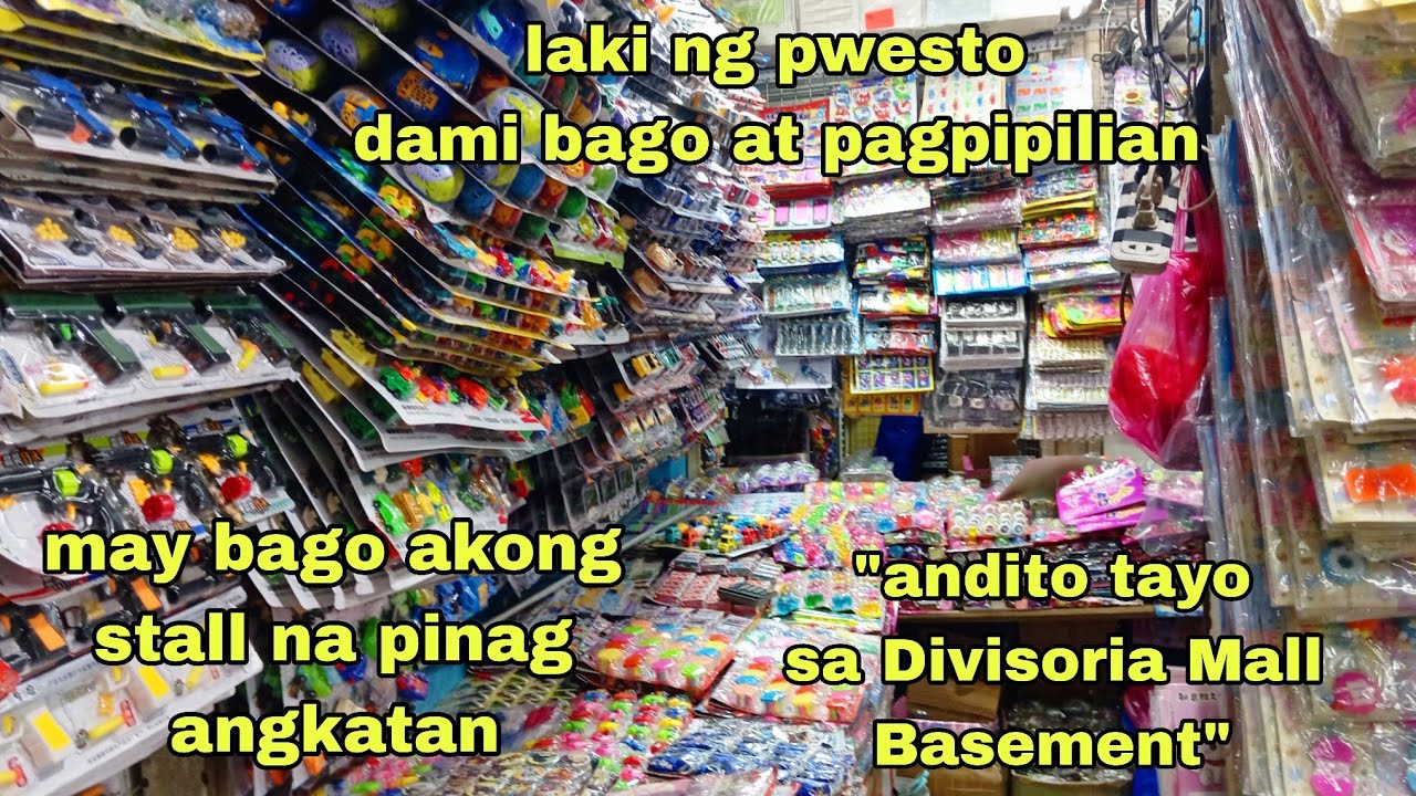 Tara sa Divisoria Mall Basement|Mamili ng mga bagong laruang paninda dito sa panibagong stall