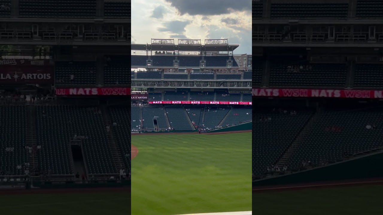 My first ever MLB Game! Go Nats!