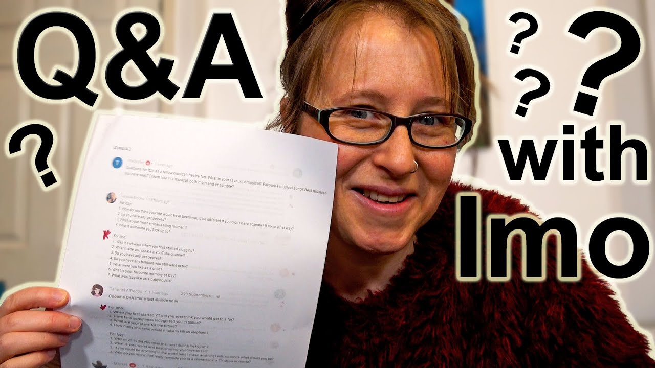 Q&A with Imo. 😊 Daily Vlogger Channel, UK.