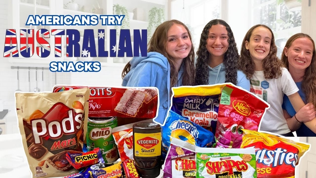 Американцы пробуют австралийские закуски