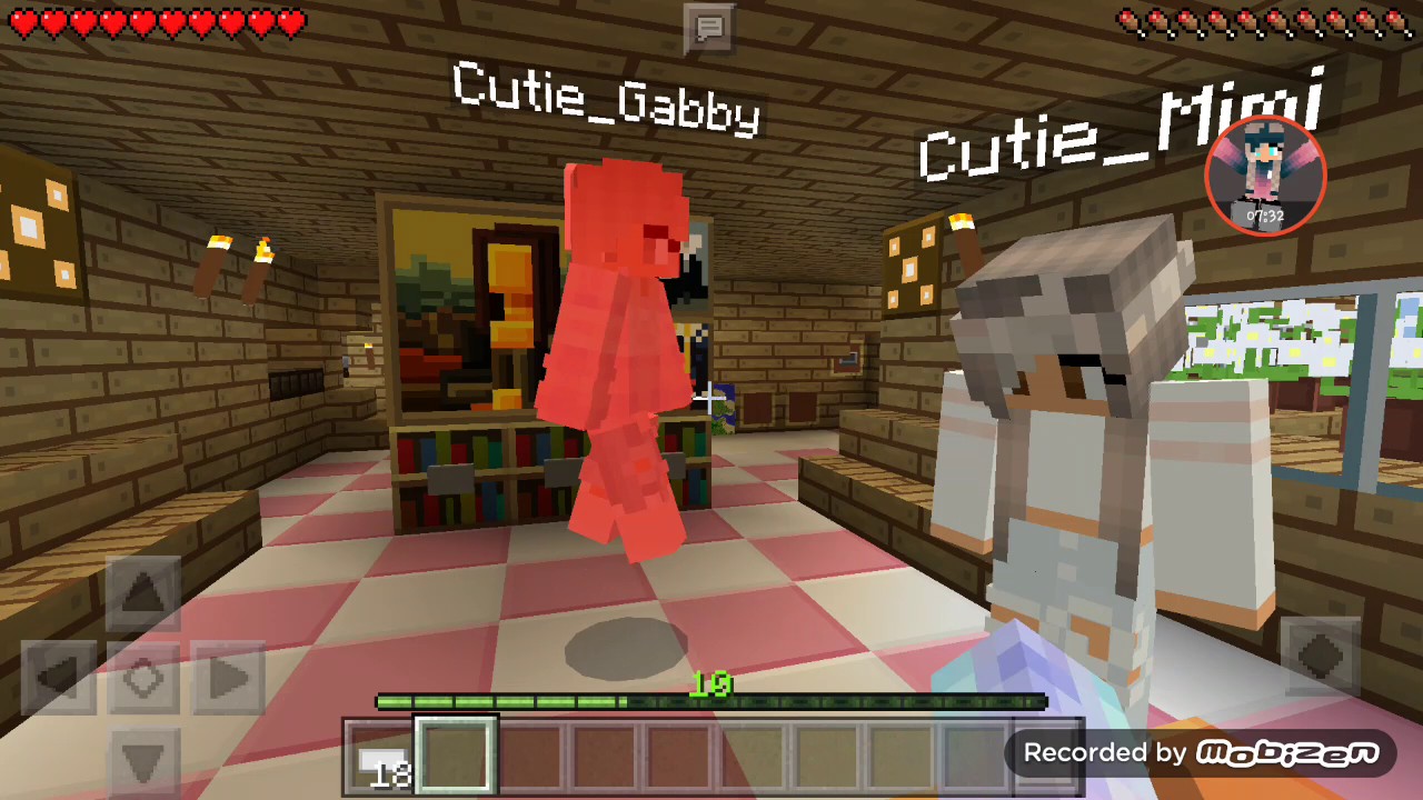 NIKKI MINECRAFT:Sleep Over /w Mimi & gabby 💖