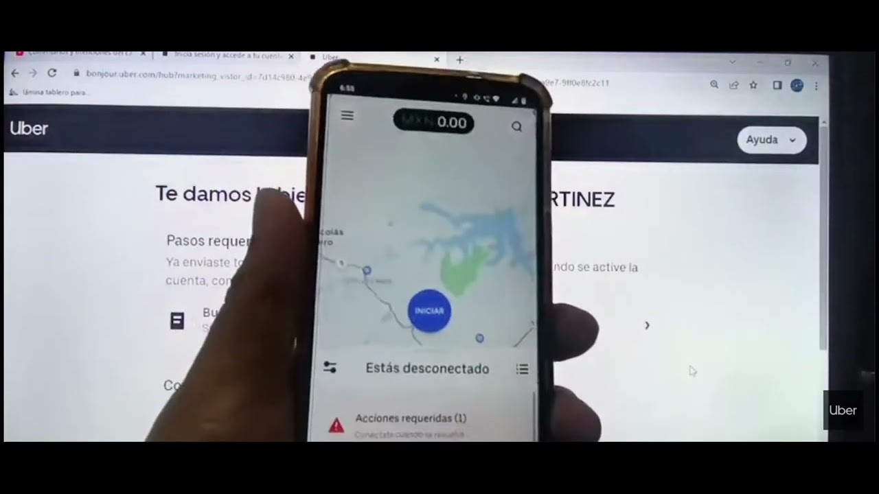 cómo desbloquear mi cuenta Uber