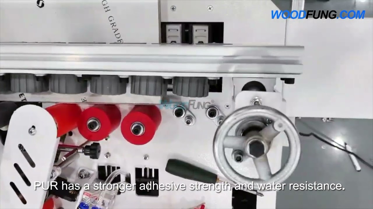 Watch the MY201 PUR Edge Banding Machine in Action | Self-Cleaning Glue Pot