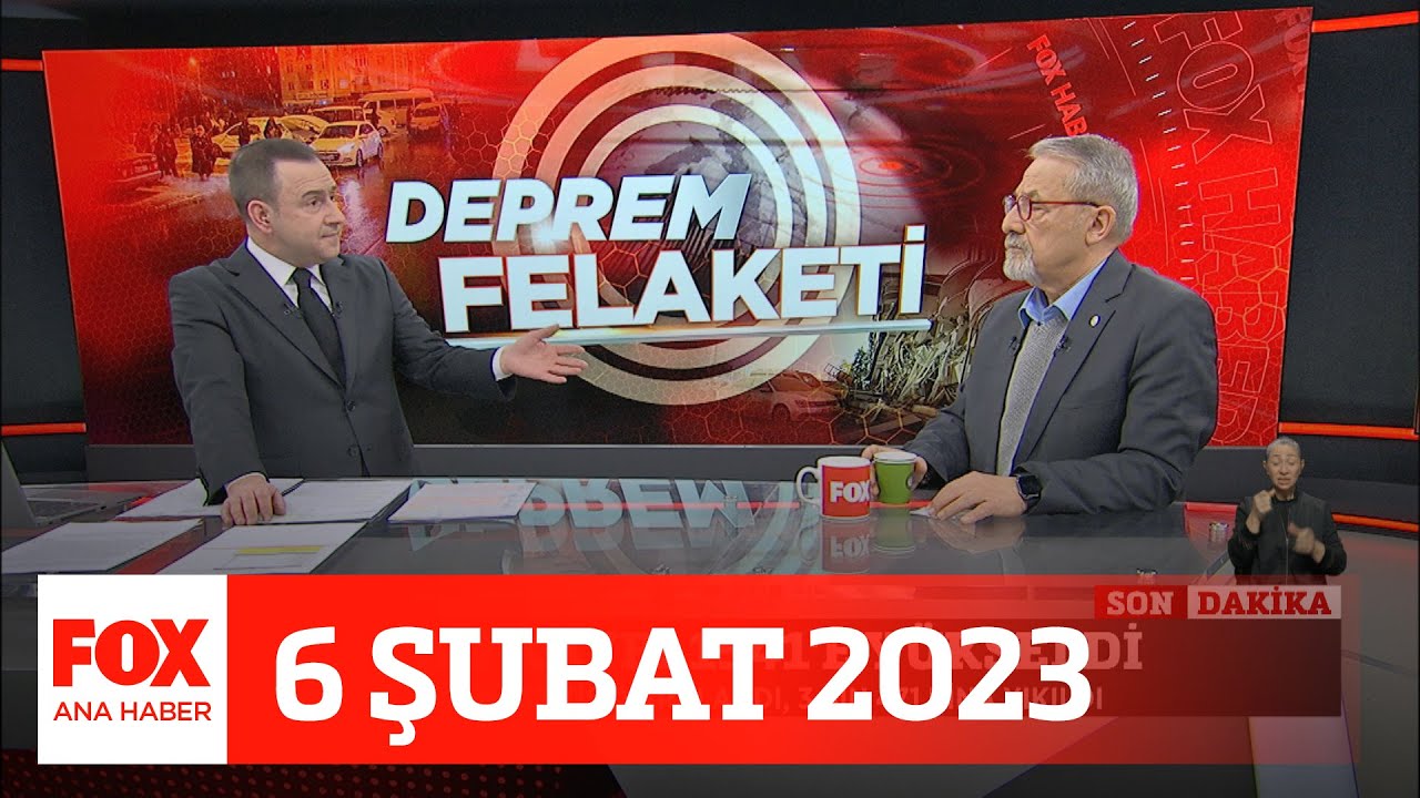 Konuğumuz Prof. Dr. Naci Görür... 6 Şubat 2023 Selçuk Tepeli ile FOX Ana Haber