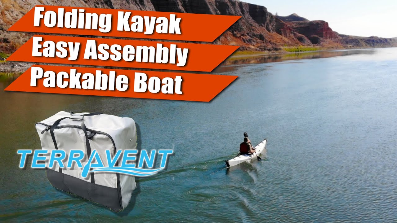 Terravent K1 — портативный складной каяк