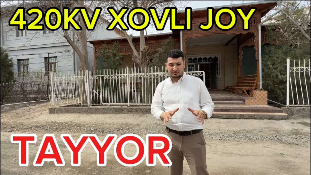 420кв Ховли жой сотилади Водникда#xorazm #uyjoy #2026 #realestate #arzonuylar 