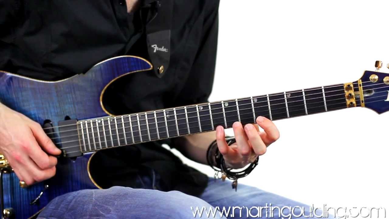Richie Kotzen Style Legato Lick by Martin Goulding