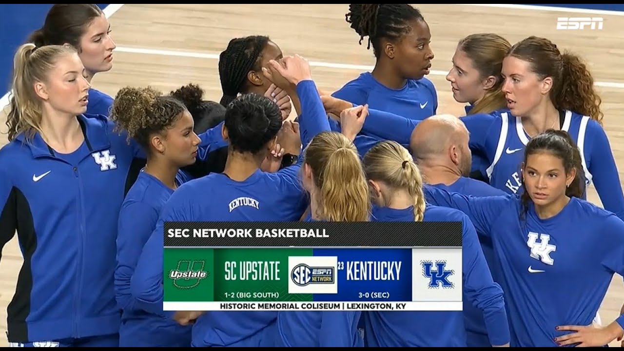 2025-2026 - Kentucky Women's Basketball - Kentucky vs SC Upstate (Game 4)