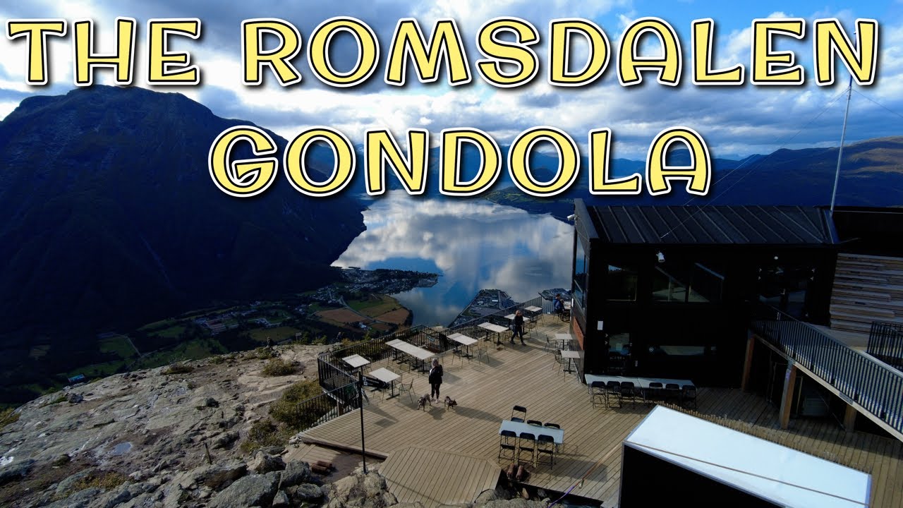 NORWAY MOTORHOME ROAD TRIP PT 7 - Molde and Andalsnes with a ride up the Romsdalen Gondola