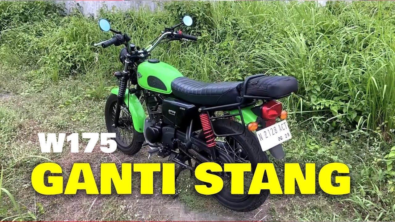 GANTI STANG SENDIRI - KAWASAKI W175TR