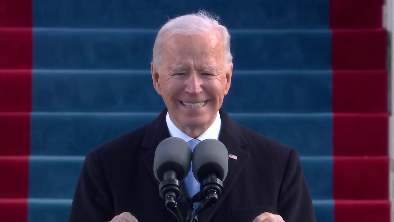 Watch President Joe Biden&rsquo;s inauguration speech