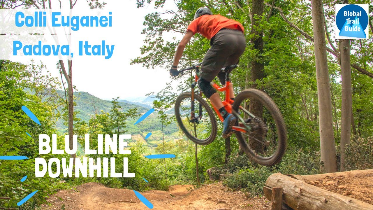MTB in Padova - BLU LINE DOWNHILL - Colli Euganei - Enduro Mountain Bike Trail