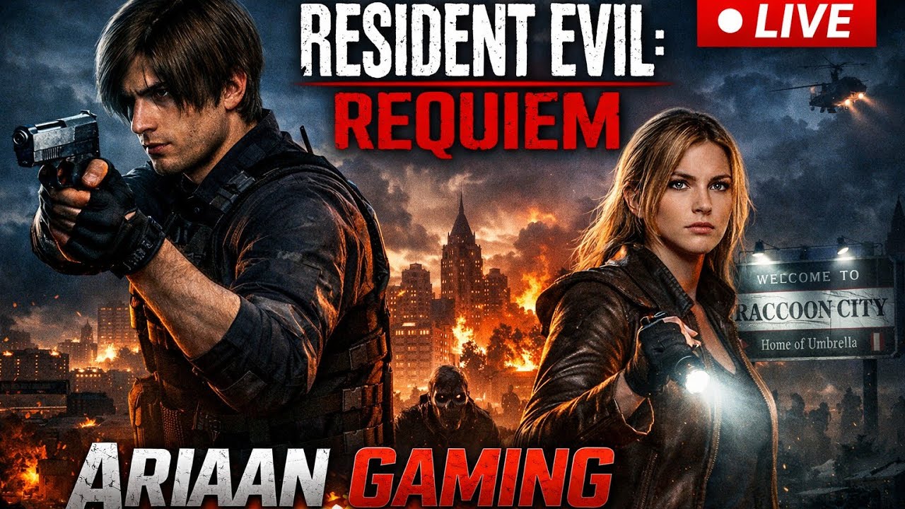 Will I Finish RE9 Tonight? Final Stream|Resident Evil Requiem 9 - Part 5 LIVE 🔴|Ariaan Gaming