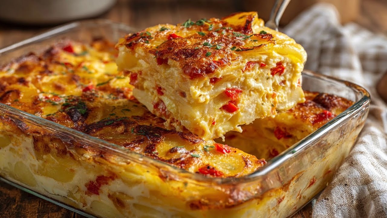 Картофельная лазанья ресторанного качества, которую легко приготовить дома! Ваши гости будут в восто