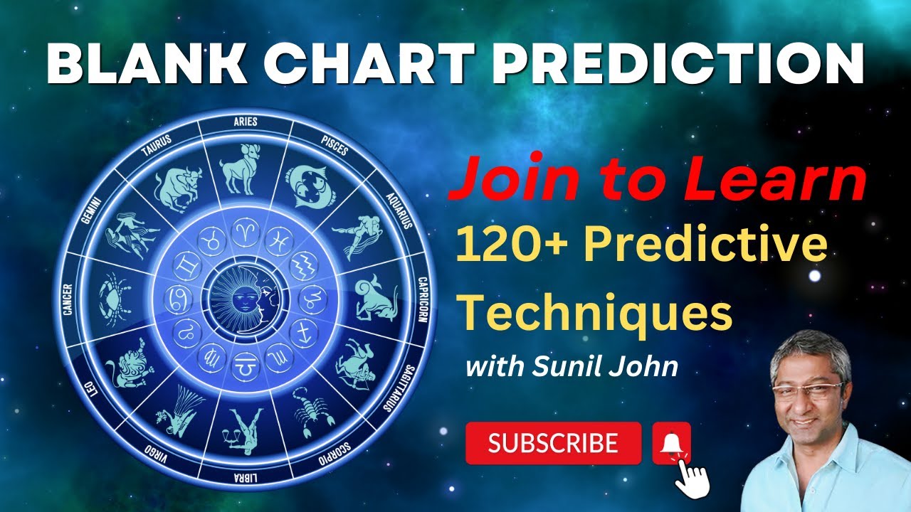 Blank Chart Prediction Course Introduction by Sunil John