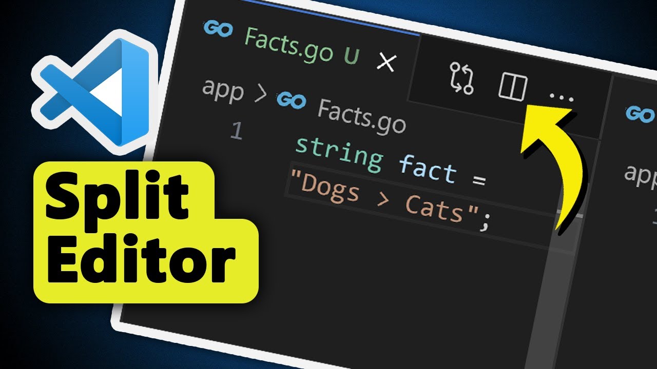 How to Split Editor Into Multiple Panels In Visual Studio Code