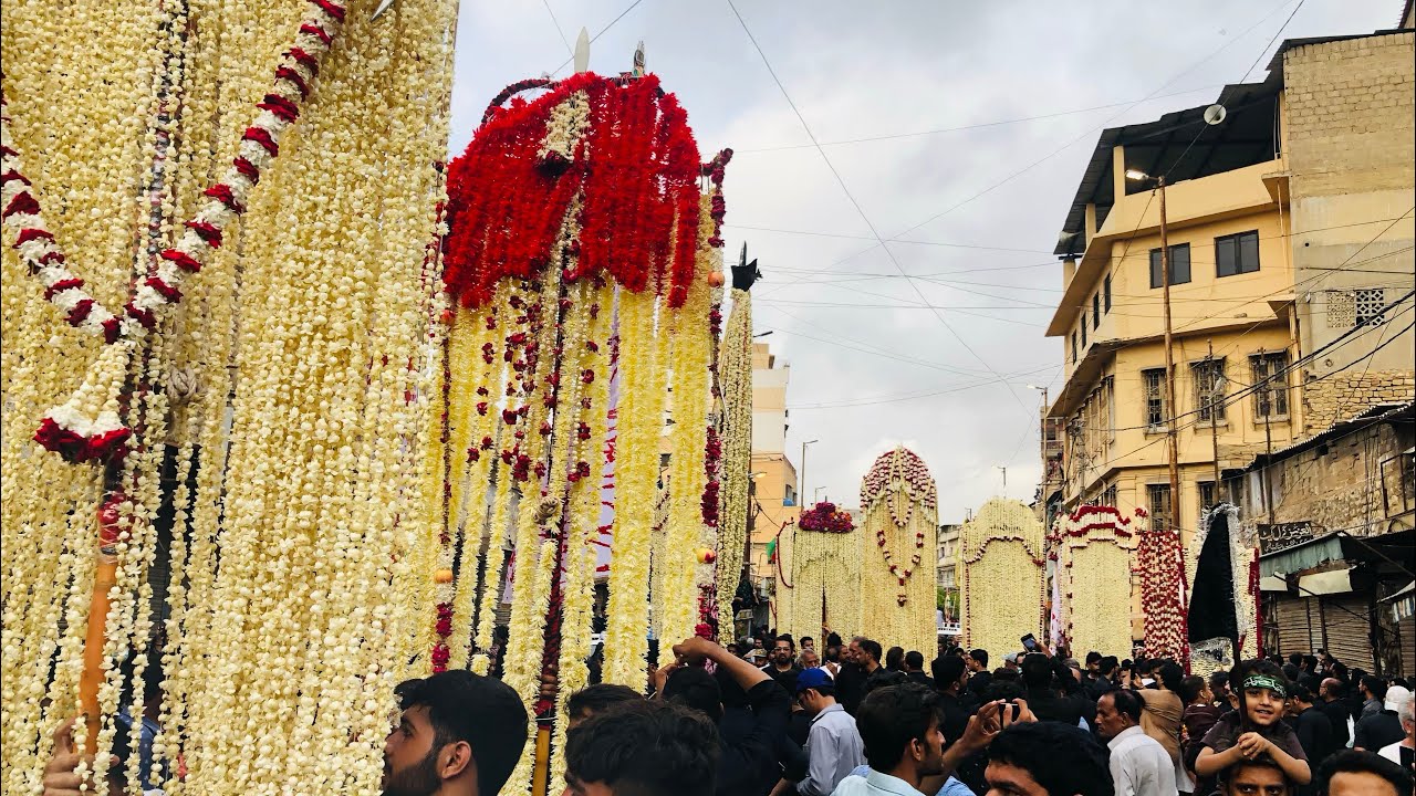 8 Muharram 2023 | Sadat e Amroha Juloos Nishter Park | Karachi