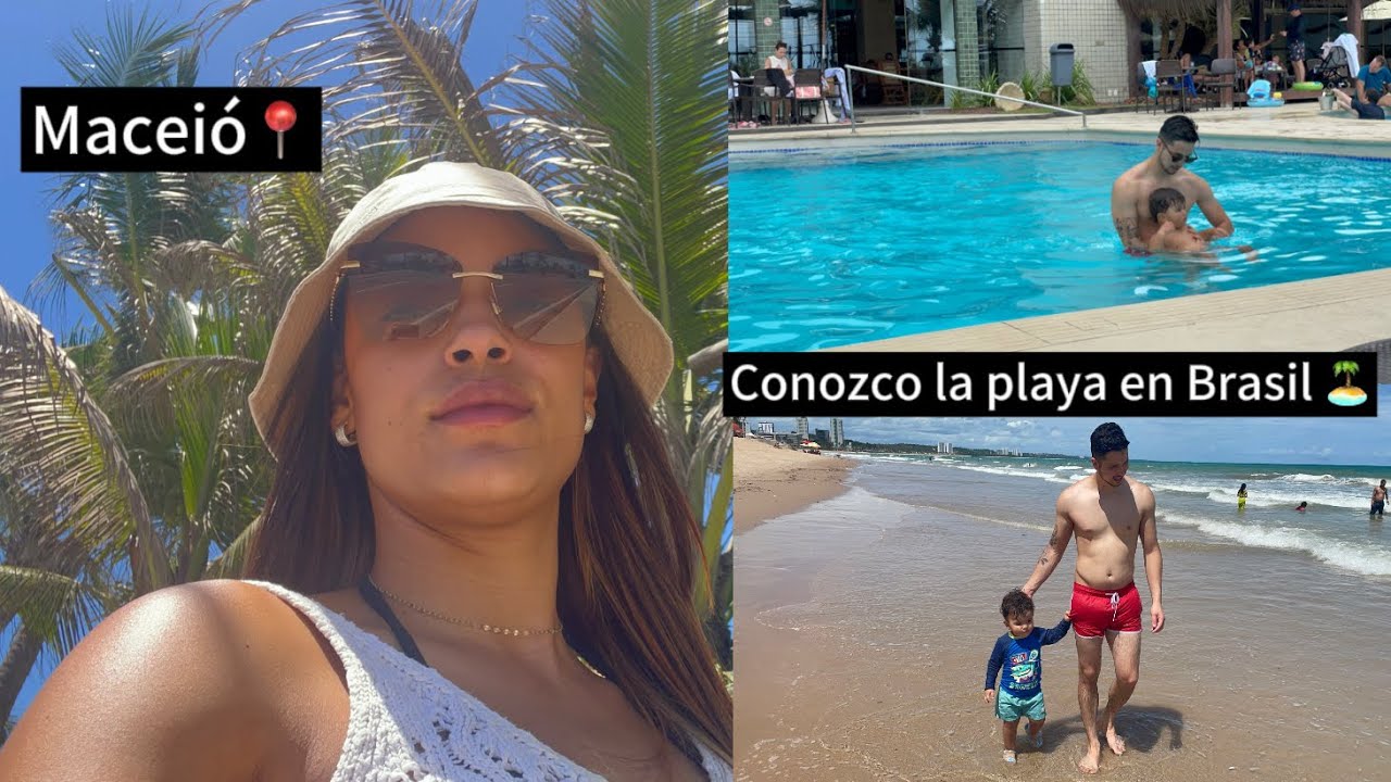 MI PRIMERA VEZ EN PLAYAS BRASILEÑAS | HOTEL FRENTE AL MAR  🌊  5 ESTRELLAS ✨| MUCHO CALOR 🥵