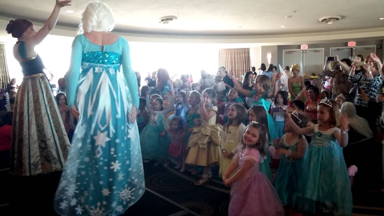 Let It Go performance at the Dream Parties Princess Ball in Kansas City 2016
