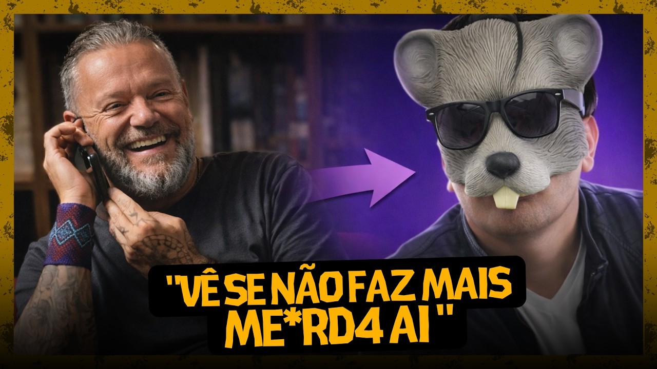 RICHARD RASMUSSEN LIGA PARA RATO BORRACHUDO E DESCOBRE QUE JÁ ESTÁ ACONTECENDO PERRENGUES