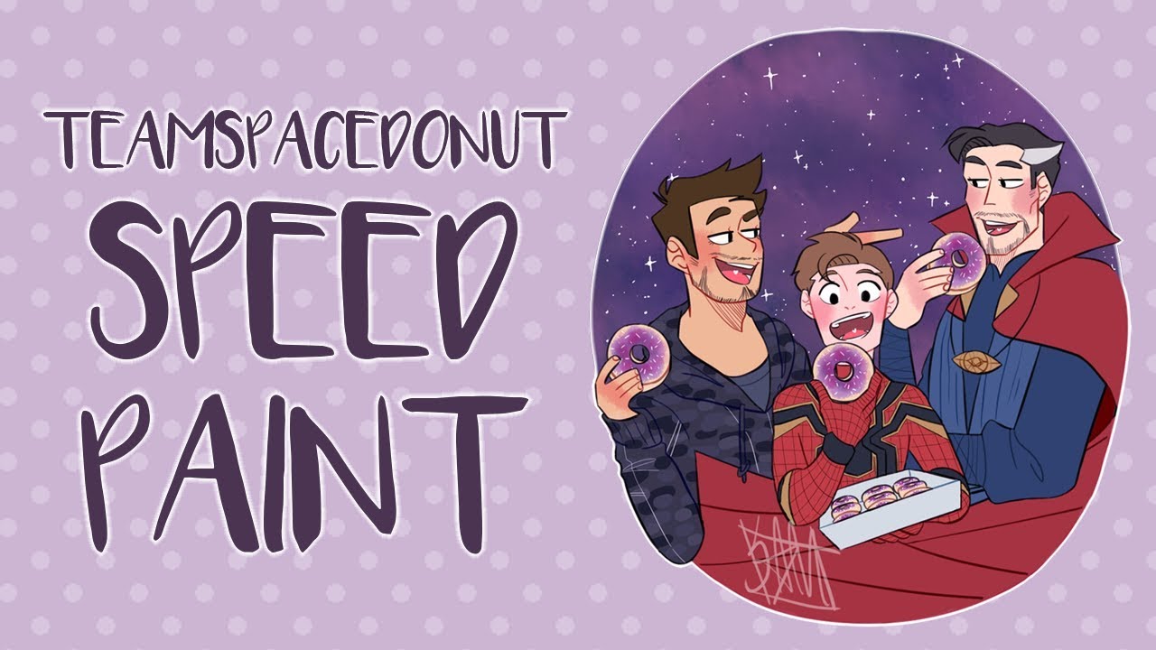 INFINITY WAR SPEEDPAINT } #TeamSpaceDonut