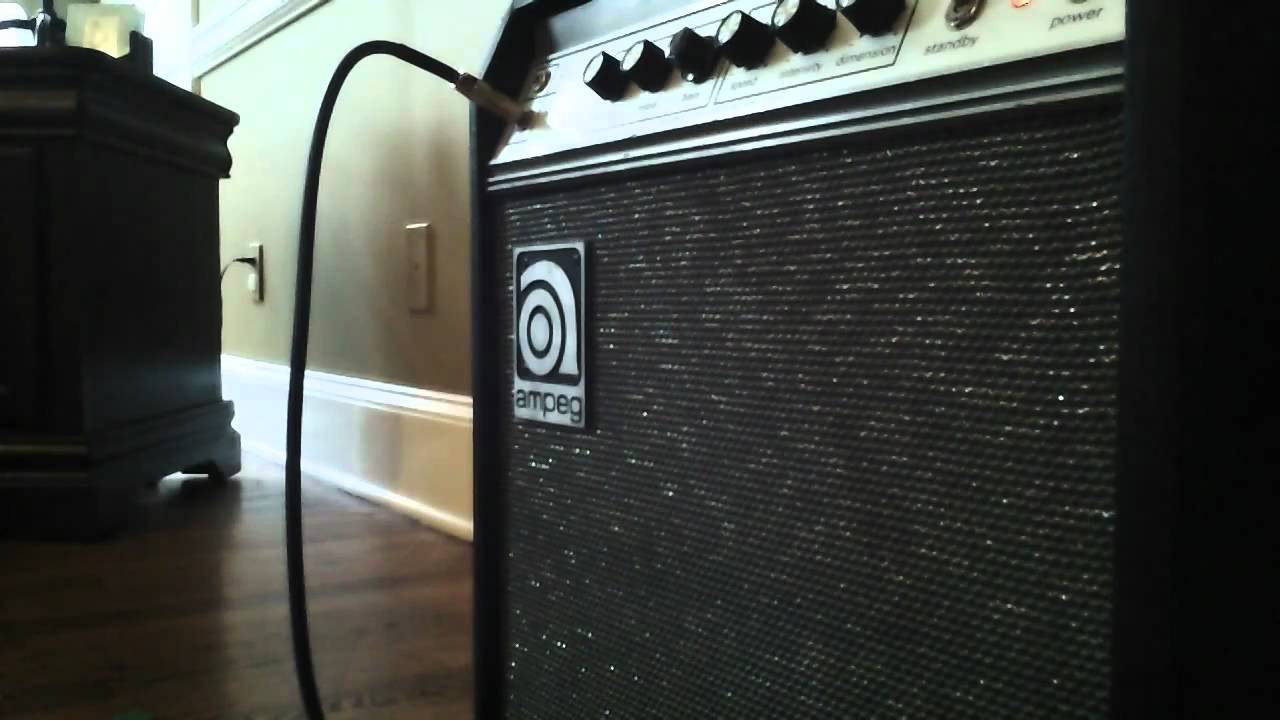Ampeg GU-12 Amp Demo 2