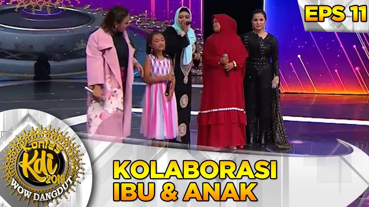 Cetar Abis Kolaborasi Ibu & Anak Ft Ina Situbondo [SI KECIL] - Kontes KDI Eps 11 (30/9)