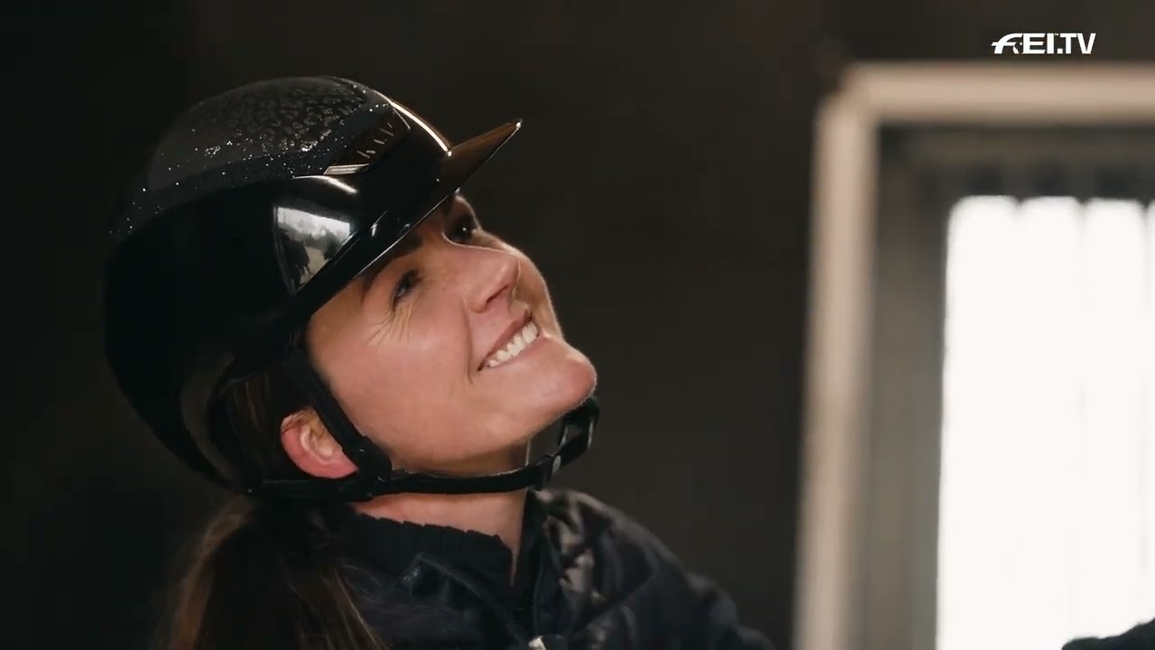 FEI TV Visit Ted Kop Jansen Friesian Horses