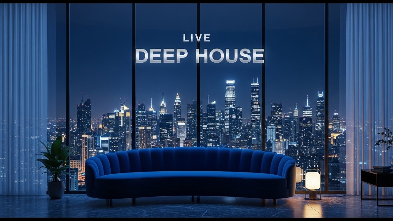 Deep House After Dark | Luxury Penthouse Live Stream