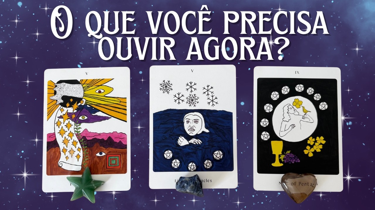 O QUE VOC&Ecirc; PRECISA OUVIR AGORA