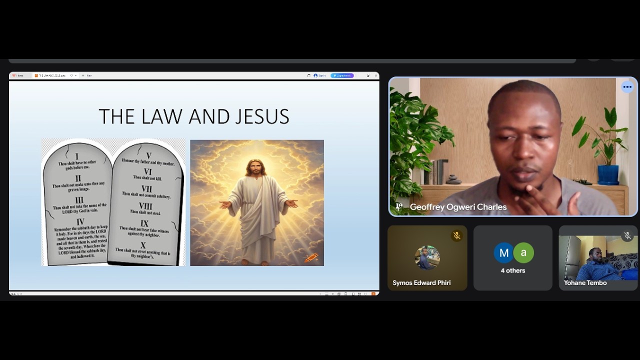 The Law and Jesus - Geofrey Charles