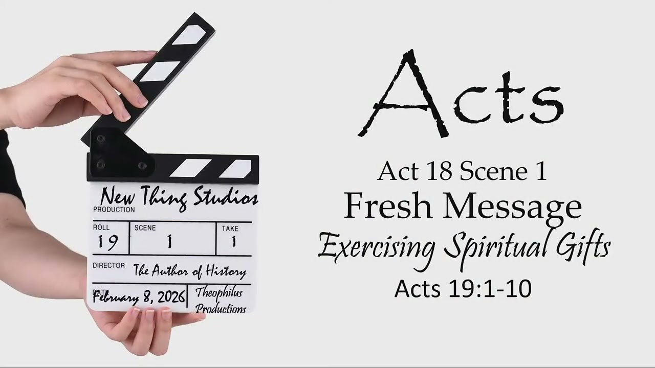 Sermon Only - Exercising Spiritual Gifts - Acts 19:1-10