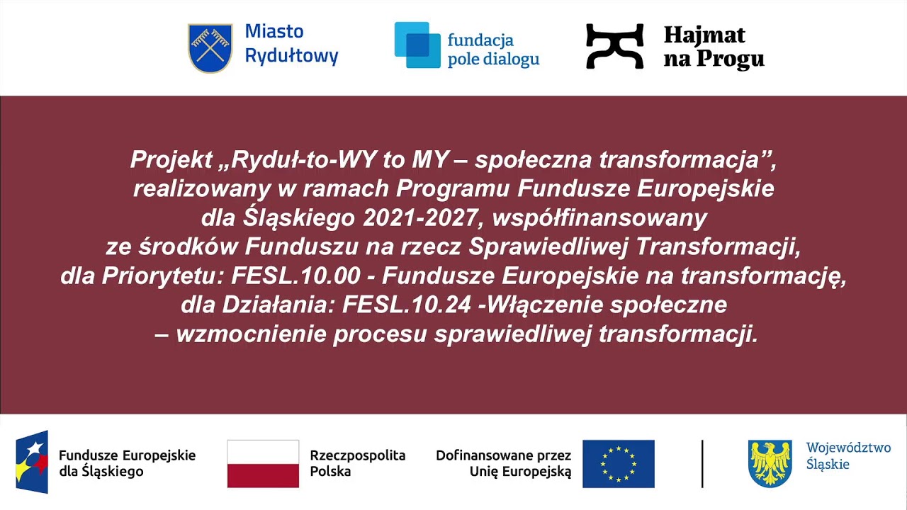 Drugie spotkanie Rydułtowskiego Panelu Obywatelskiego - transmisja