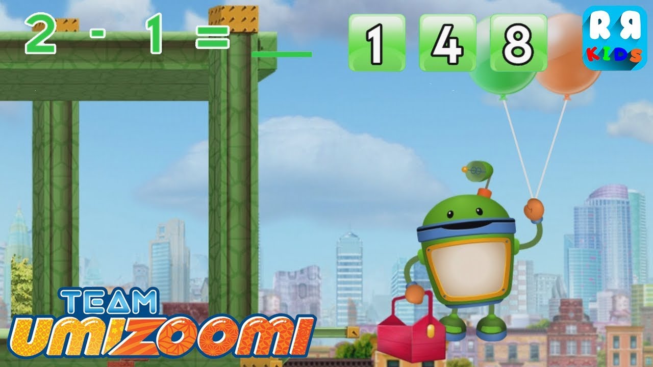 Play Fun Math and Numbers Up Baloon Team Umizoomi: Zoom into Numbers with Bot and Friends