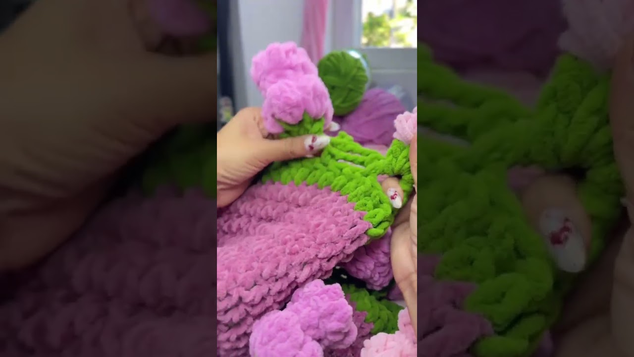 Manta ramo a chenil de 1 metro 60 cm con tejiendo con kathy