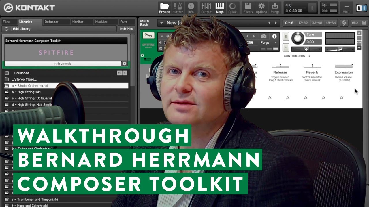 Walkthrough: Bernard Herrmann Composer Toolkit