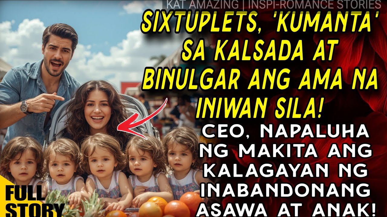 SIXTUPLETS,KUMANTA SA KALSADA AT BINULGAR ANG AMA NA INIWAN SILA! CEO, NAPALUHA  NG MAKITA KALAGAYAN