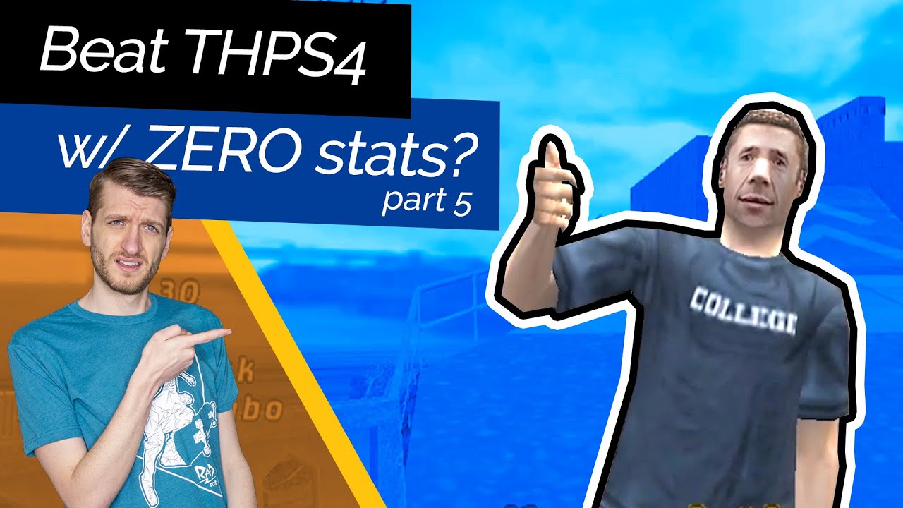 I've been worried about this one... manual switchback challenge | THPS4 Zero Stats Pt 5