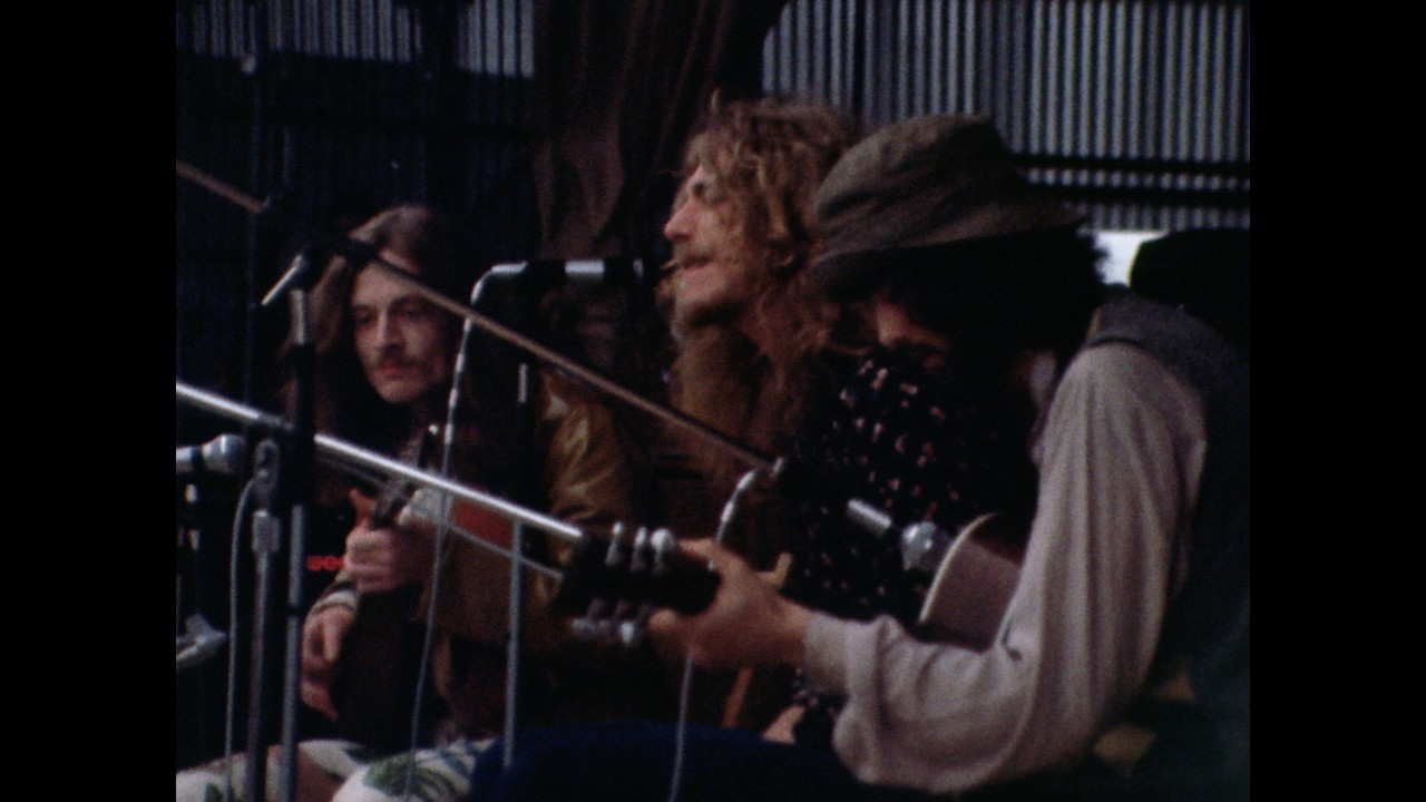 Led Zeppelin - Live at the Bath Festival (June 28th, 1970) - 16mm film (ALL FOOTAGE)