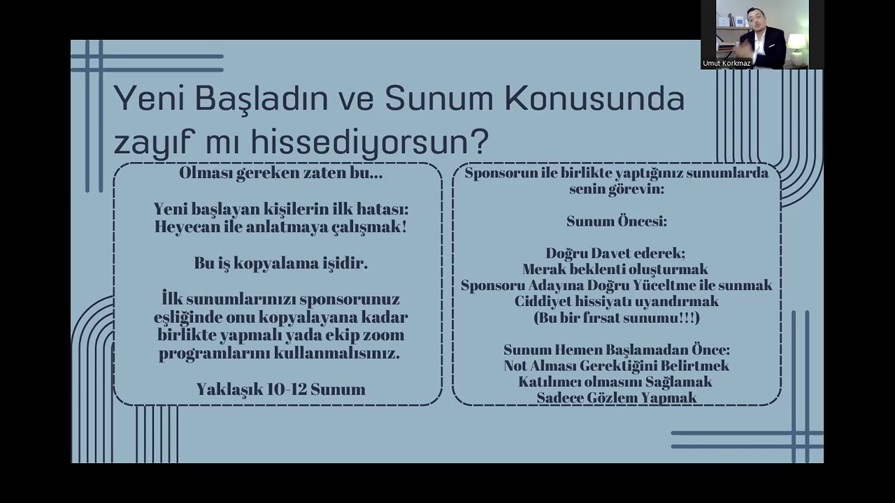 Sunum Nasıl Olmalı, Öncesi ve Sonrası Dikkat Edilmesi Gerekenler
